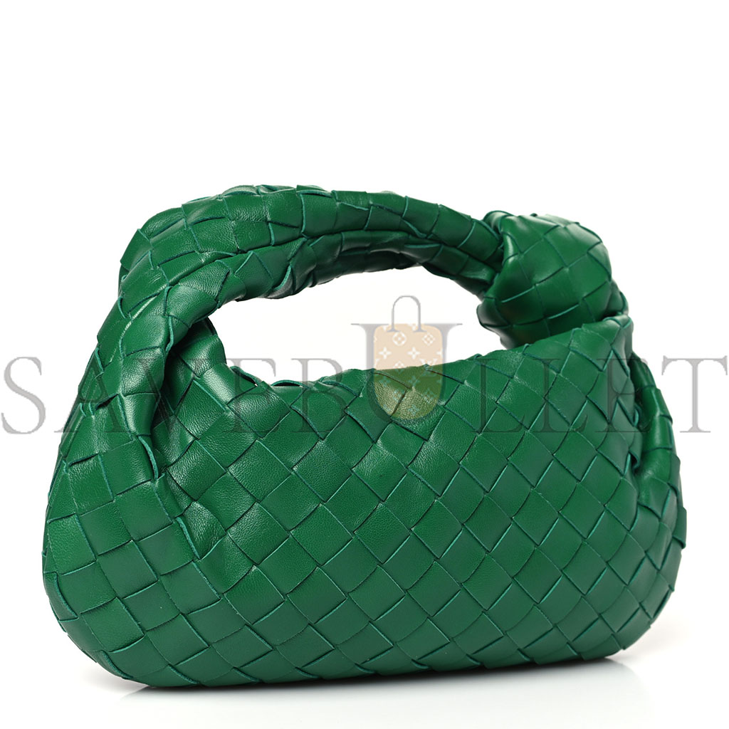 bo*te*ga Ve*ne*ta nappa intrecciato mini jodie racing green (25*14*8cm)